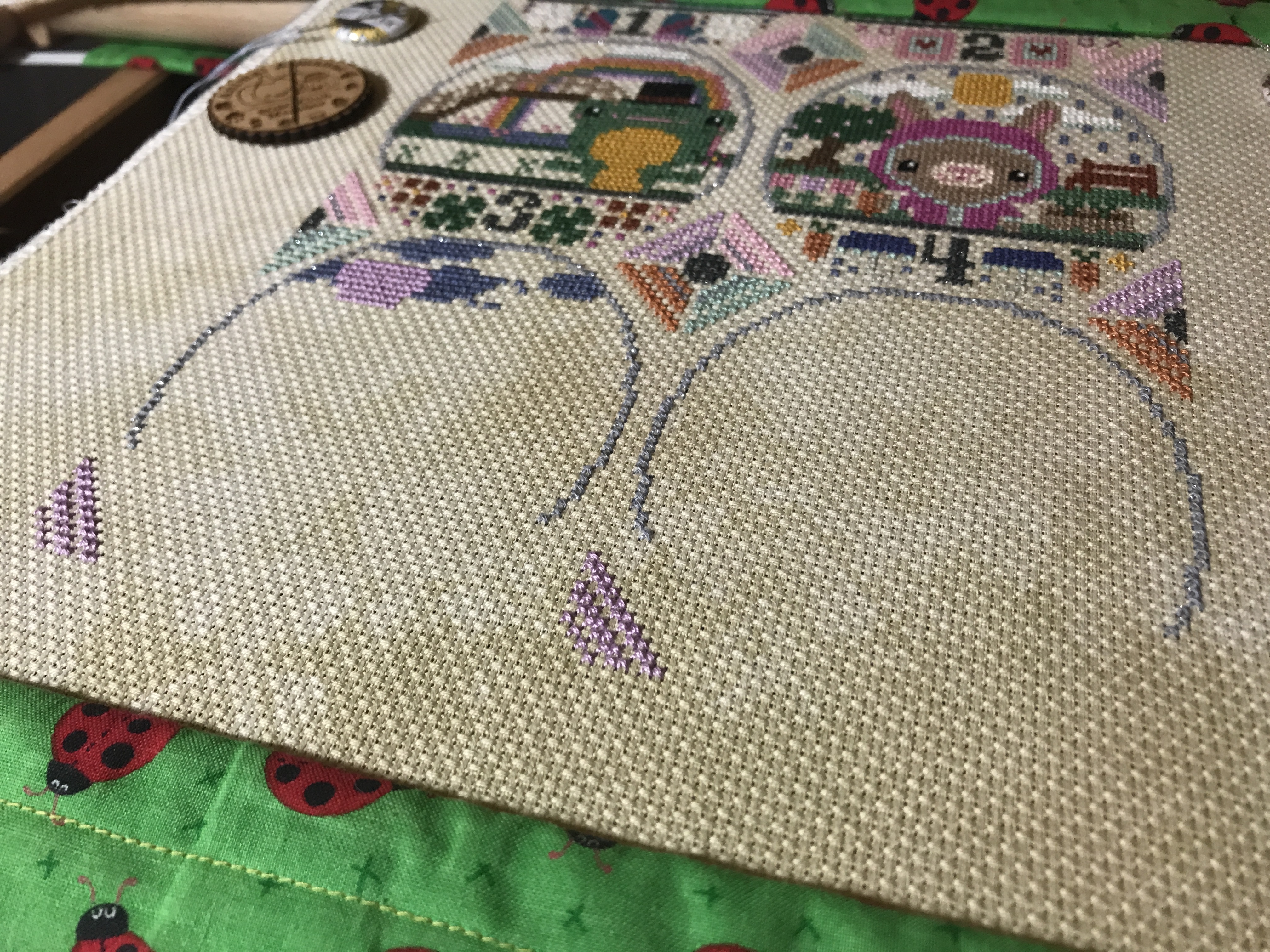 Happy World  Cross Stitch Day