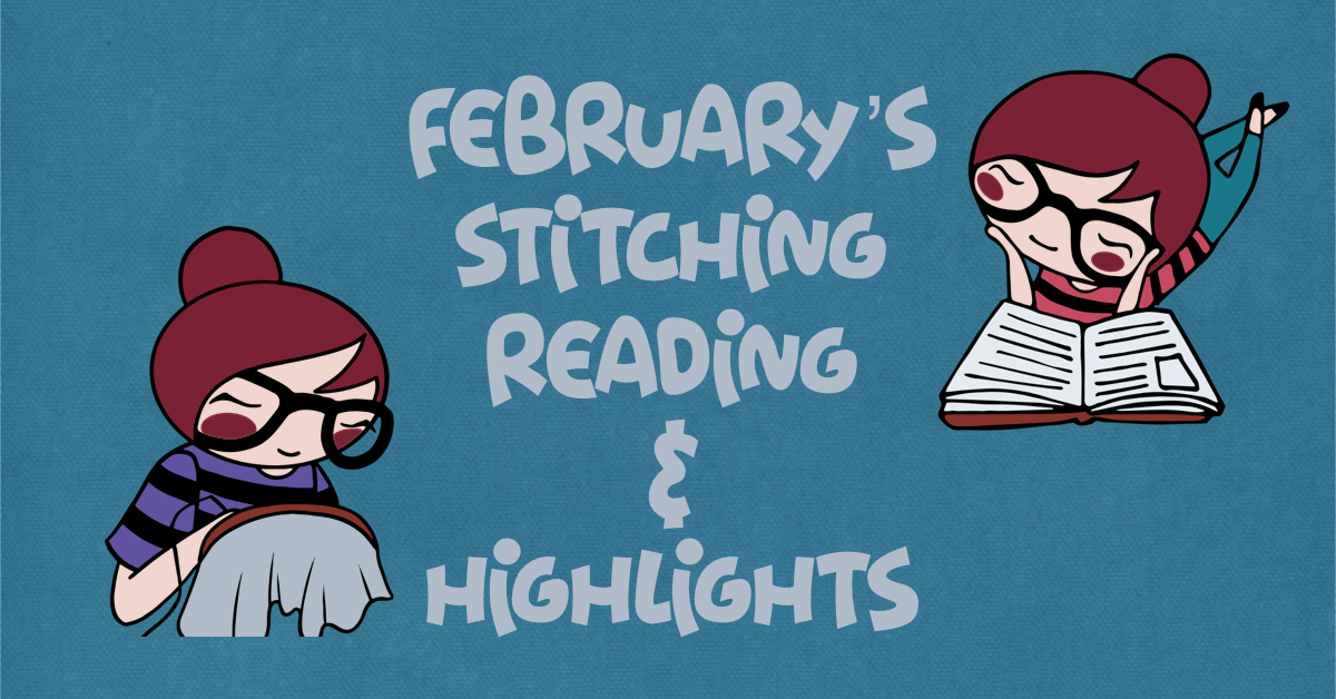 February Stitches & Pages Check-in